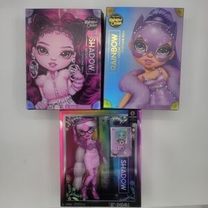 3 Fashion Dolls Rainbow/Shadow High Costume vision Special Edition.